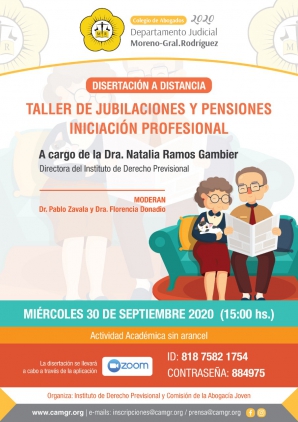 TALLER DE JUBILACIONES Y PENSIONES